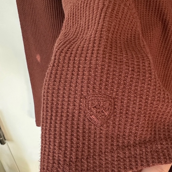KÜHL | Petra Turtleneck Waffle Knit Long Sleeve in Mocha - Picture 8 of 15